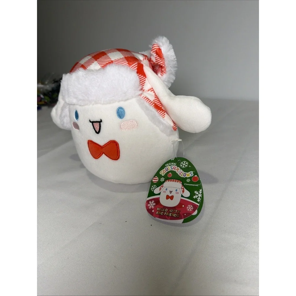 NWT Squishmallows Hello Kitty And Friends Holiday Cinnamoroll 8